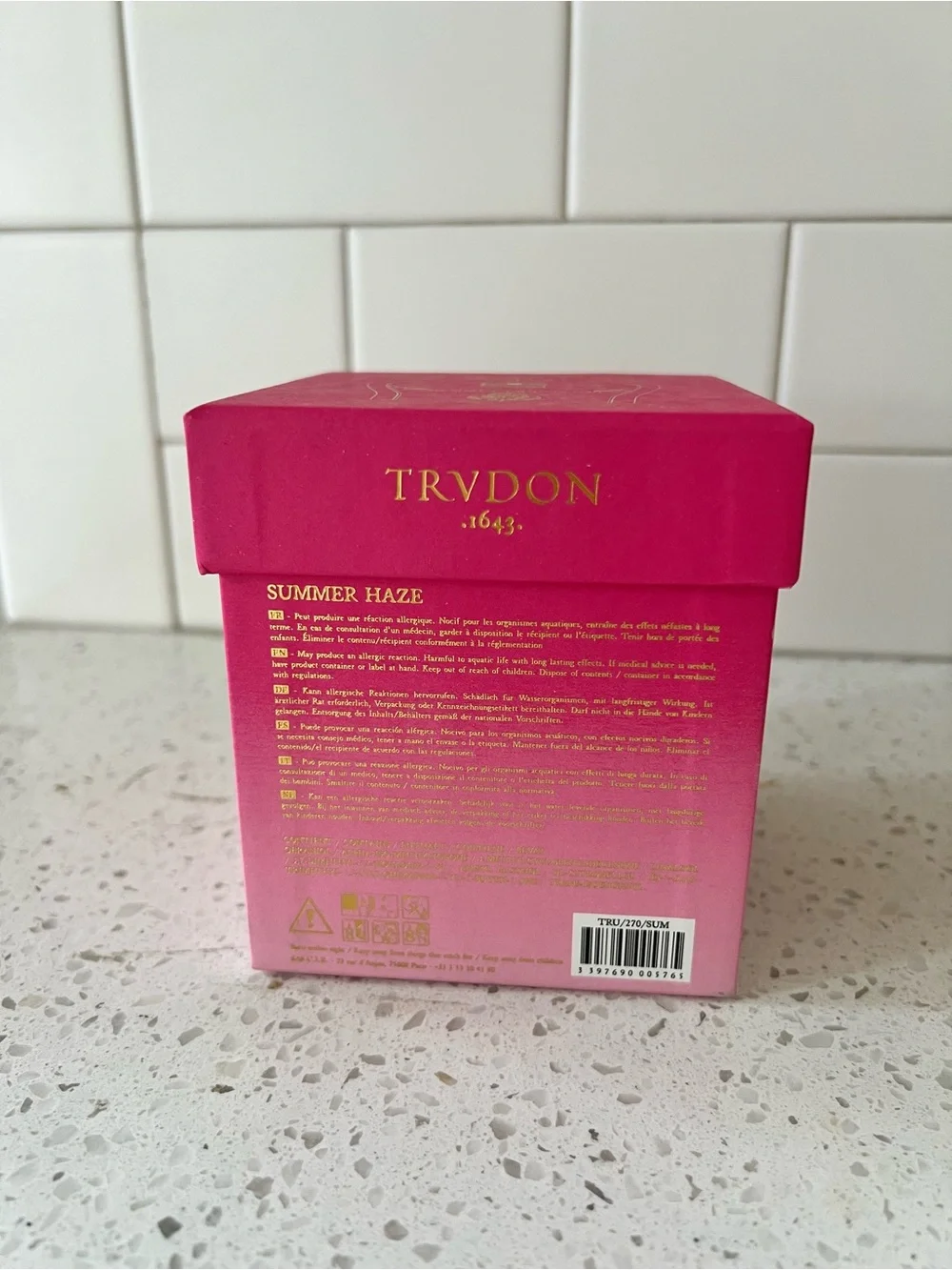 Cire Trudon envisioning table